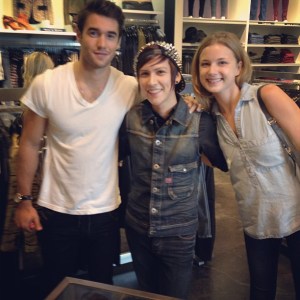 Emily VanCamp and Joshua Bowman