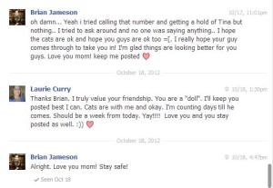 One of the last conversations we had