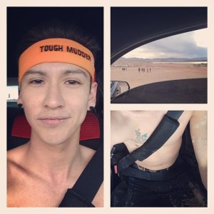 Looking like massive shit after the race.