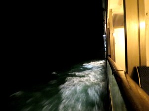 My view from my balcony room of the ocean.