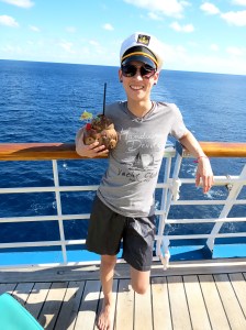 Last day of the cruise and I decide to get hammered drunk.