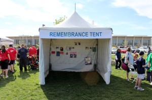 Here people posted photos of the people they lost.